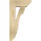 Ekena Millwork Olympic Slat Rough Sawn Bracket w/ Offset Brace, Douglas Fir, 6"W x 14"D x 26"H BKT0604X14X26OLY06RDF - alternate 2